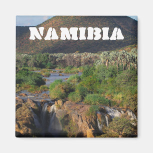 Namibia Kunene River Epupa Falls Landschaft Natur Magnet