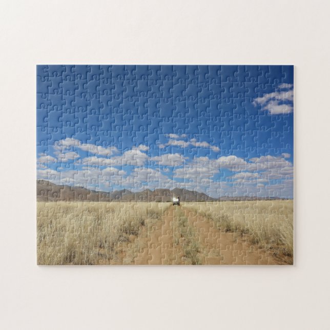 Namibia MarienŌ Savannah Landschaft Puzzle (Horizontal)