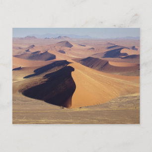 Namibia, Namib-Naukluft Park. Luftbild Postkarte