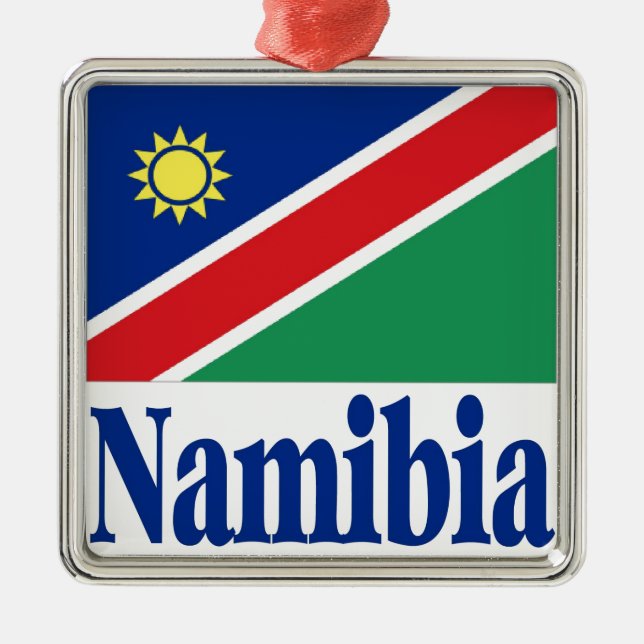 Namibia Ornament Aus Metall (Vorne)