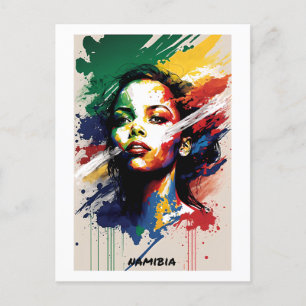 Namibia Postcard - Welt der Frauen-Sammlung Postkarte