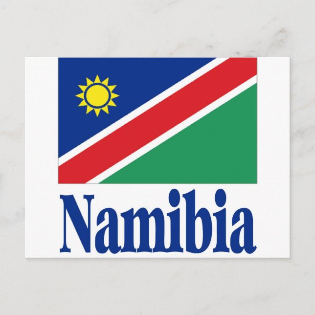 Namibia Postkarte (Vorderseite)