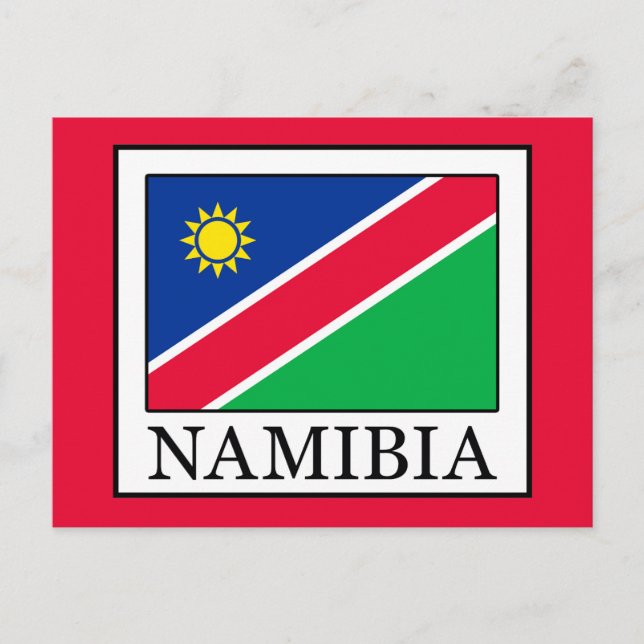 Namibia Postkarte (Vorderseite)