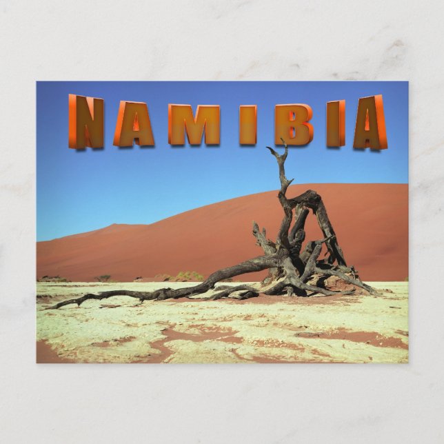 Namibia Postkarte (Vorderseite)
