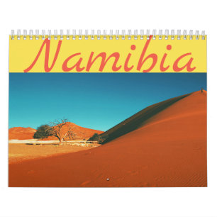 Namibia Sand Dune Landschaft Natur Kalender