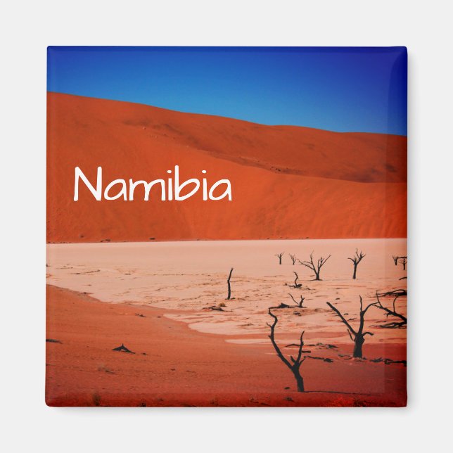 Namibia Sand Dunes Landschaft Sossusvlei Magnet (Vorne)