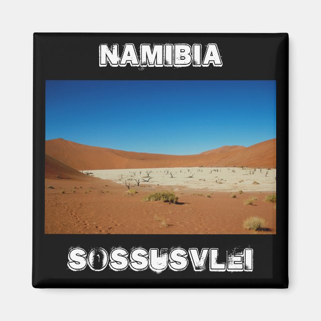 Namibia Sand Dunes Landschaft Sossusvlei Magnet (Vorne)