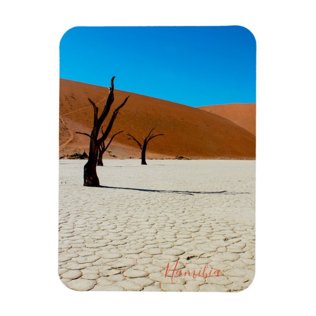 Namibia Sand Dunes Landschaft Sossusvlei Magnet (Vertikal)