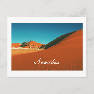 Namibia Sand Dunes Landschaft Sossusvlei Postkarte