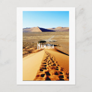 Namibia Sand Dunes Landschaft Sossusvlei Postkarte