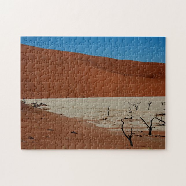 Namibia Sand Dunes Landschaft Sossusvlei Puzzle (Horizontal)
