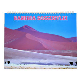 namibia sossusvlei Calendar Kalender