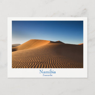 Namibia - Sossusvlei-Wüste-Postkarte mit Text Postkarte