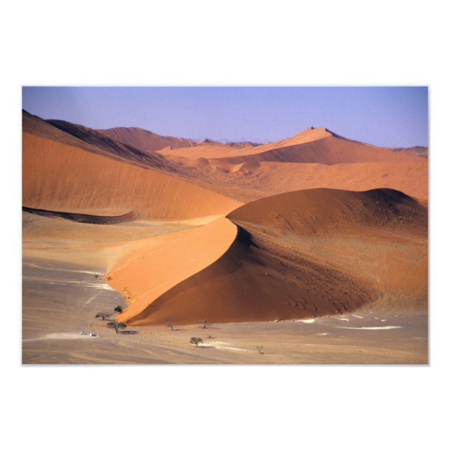 Namibia: Sossuvlei Dunes, landschaftlich aus der L Fotodruck (Vorne)