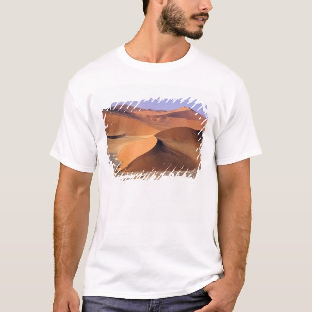 Namibia: Sossuvlei Dunes, landschaftliche Luft. T-Shirt (Vorderseite)