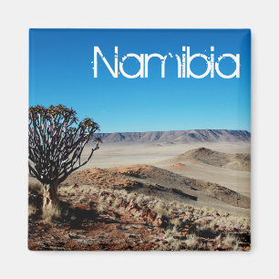 Namibia Tirool Namib Wüste Landschaft Kokerboom Magnet