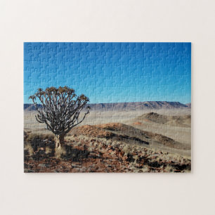 Namibia Tirool Namib Wüste Landschaft Kokerboom Puzzle