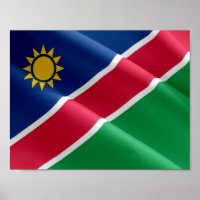 Namibia - Waving Flag -