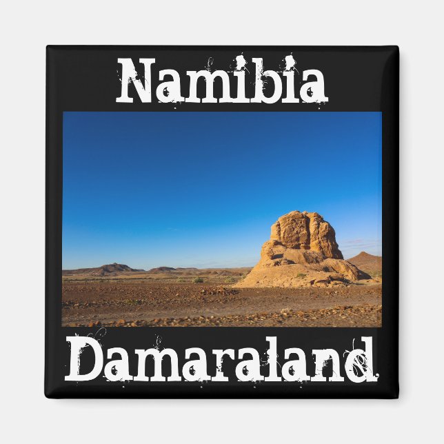 Namibia Wüste Mars Damaraland Landschaft Natur Magnet (Vorne)
