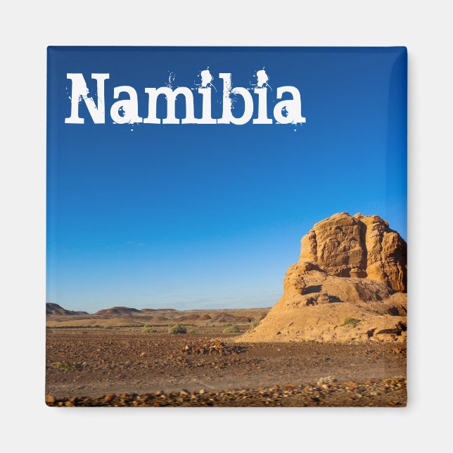 Namibia Wüste Mars Damaraland Landschaft Natur Magnet (Vorne)