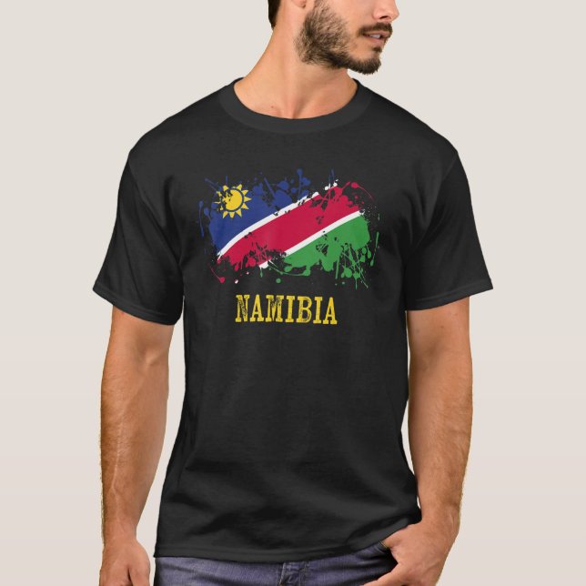 Namibian enthusiasts for Namibia and Namibia T-Shirt (Vorderseite)