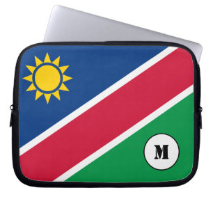 Namibische Flagge Laptop Sleeve