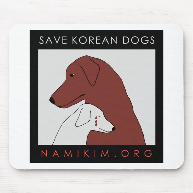 NamiKim.org-Logo Mousepad (Vorne)