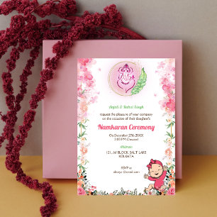 Namkaran Namemony Golden Elements Einladung