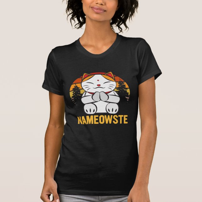 Namowste - Funny Yoga Cats Lovers - Medizin ln T-Shirt (Vorderseite)