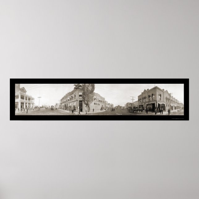Nampa, ID Foto 1907 Poster (Vorne)