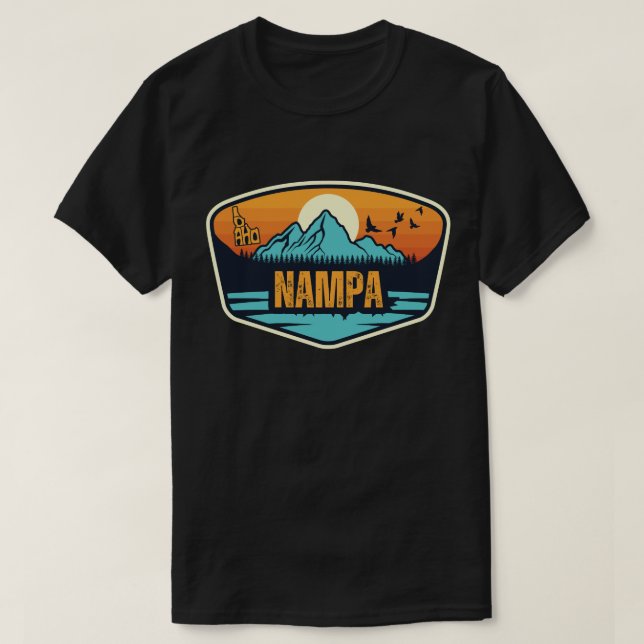 Nampa, Idaho T-Shirt (Design vorne)