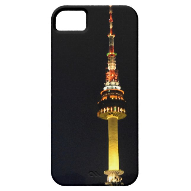 Namsan Seoul Tower Case-Mate iPhone Hülle (Rückseite)