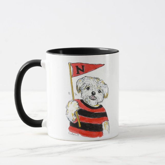 Nan freut sich über die Team-Kaffee-Tasse Tasse (Links)