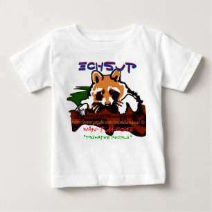 "NAN-tuh-coke~tidewater people." Baby T-shirt