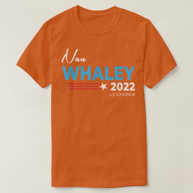 Nan Whaley Ohio Gouverneurswahl 2022 Demokraten T-Shirt (Design vorne)