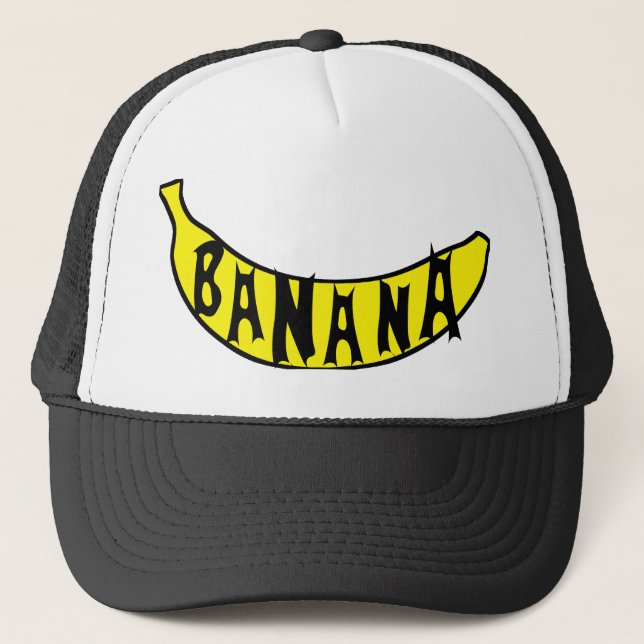 Nana Banana Truckerkappe (Vorderseite)