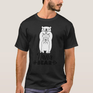 Nana Bear Proud Nana Matching Family T-Shirt