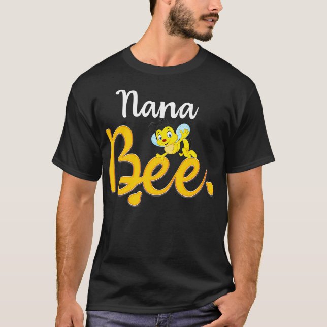 Nana Bee Matching Family First Bee Day Outfits T-Shirt (Vorderseite)