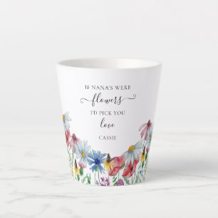 Nana Blume Gedicht Land Wildblume Milchtasse