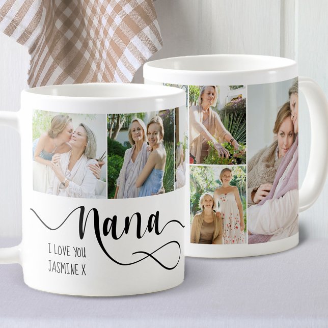 Nana Calligraphy I Liebe You 6 Foto Kaffeetasse (Von Creator hochgeladen)