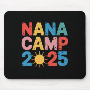 Nana Camp 2025 Familienurlaub Sommer-Camping-Crew Mousepad