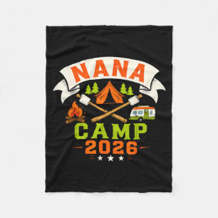 Nana Camp 2026 Familien Sommerurlaub Camping Crew Fleecedecke
