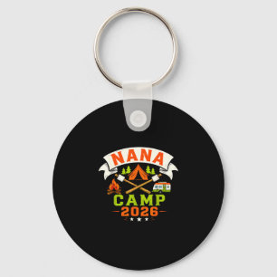Nana Camp 2026 Familien Sommerurlaub Camping Crew Schlüsselanhänger