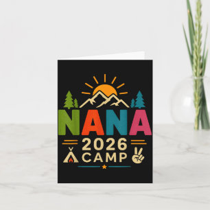 Nana Camp 2026 Spaß Familien-Camping-Trip Sommer Karte