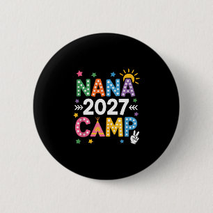 Nana Camp 2027 Familienurlaub Sommer-Camping-Crew Button