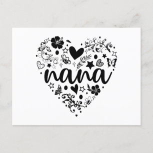 Nana Cards, Nana Heart Cards, Nana Card, Oma Postkarte