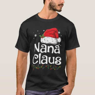 Nana Claus Schlafanzug Santa T-Shirt