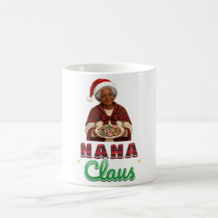 Nana Claus Tartan Weihnachten Oma Tasse