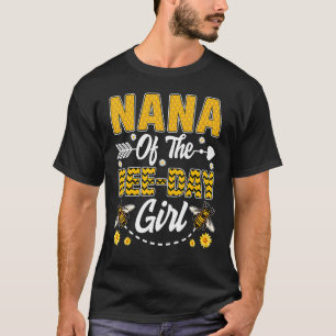 Nana der Bienengeburtenmädchenfamilie Matching Hiv T-Shirt