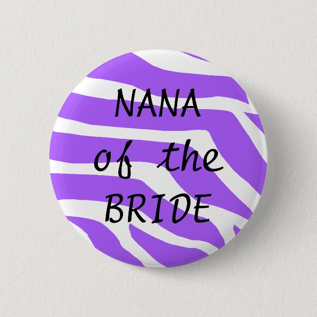 Nana der Braut Button (Vorderseite)